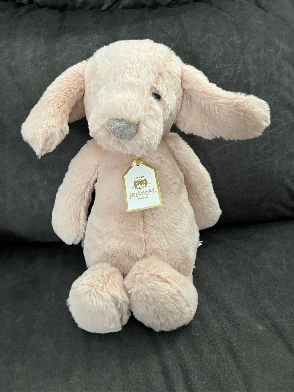Jellycat Blush Bunny Plush with Floppy Ears
